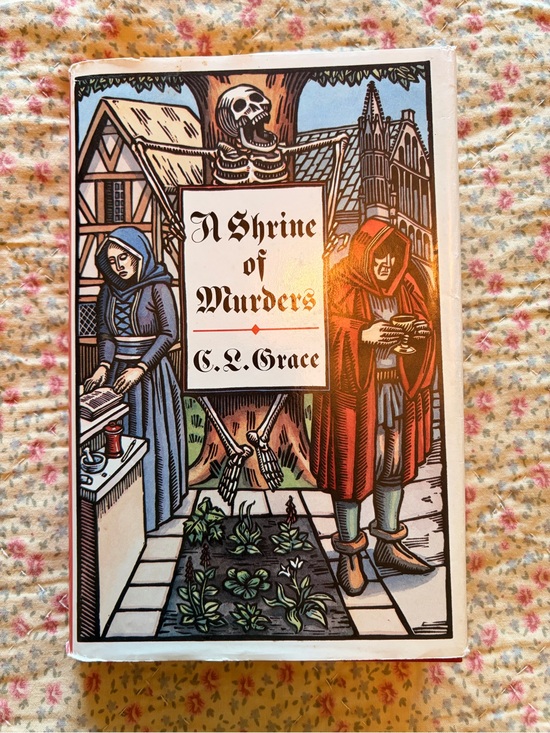 Other - A Shrine of Murders by C. L. Grace - Illustrated Cover, Red & Blue